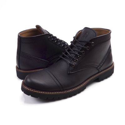Sepatu Boots Accoustic Black